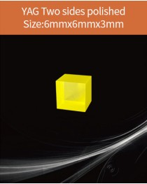 YAG Ce scintillator, YAG Ce crystal, Ce doped YAG scintillator, Scintillation YAG Ce, YAG Ce  6x6x3mm